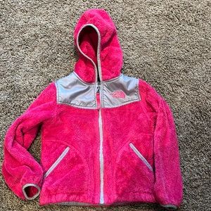 Girls size 5 North Face fleece jacket